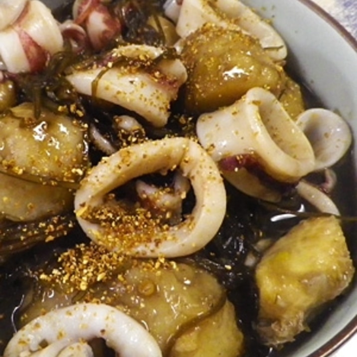里芋イカ昆布の煮物